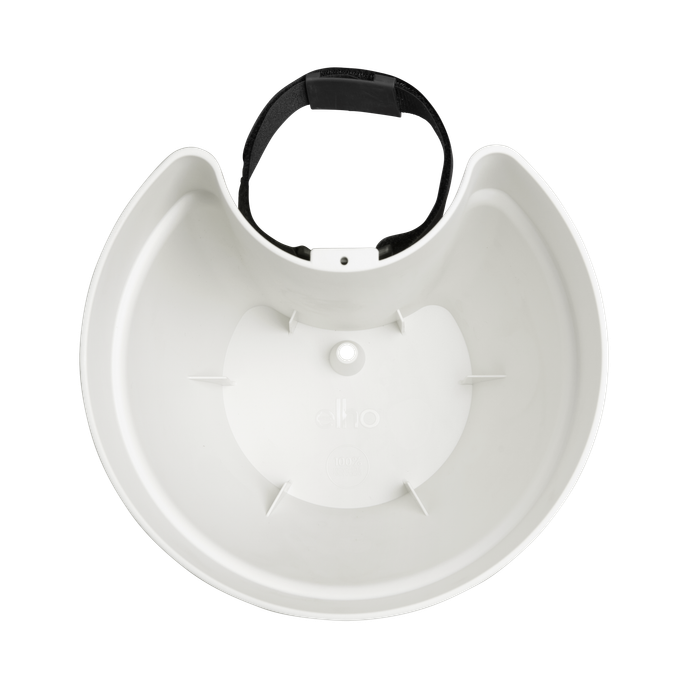 vibia campana fallrohrpflanzgefäss 22cm seidenweiß